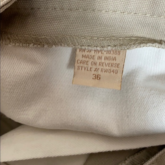 Scully Khaki Colored Western Vintage Style Pants - Picture 4 of 10